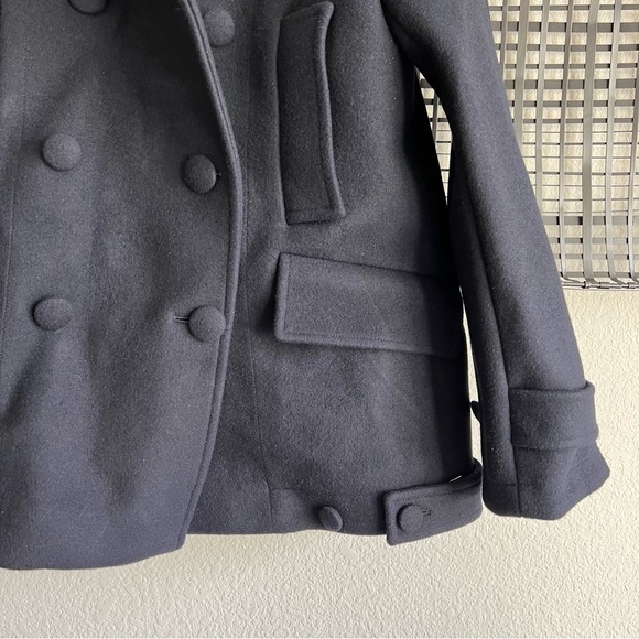 Jil Sander Double Breasted Wool Peacoat - Picture 4 of 10